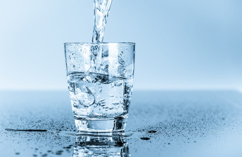 Water flushes out toxins
